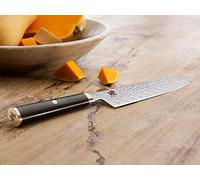 Miyabi Cuchillo para pelar Raw 5000FCD Shotoh 13 cm Damasco-negro