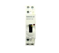 MKWCT-25M Manual 220V / 240V Universal Hogar AC Contactor Módulo Modular 25Amps 2P 1NO 1NC 35mm DIN Rail 110V 24V(110V 1NO1NC)