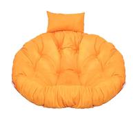 MKYYIOED Cojín De Silla Grueso Cómodo | Cojín for silla colgante, hamacas, columpio, cojín for silla reclinable for interior, 100x100cm(Yellow,110)