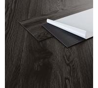 ML-Design Suelo Vinílico Adhesivo de PVC 11,15m² Color Roble Gris Oscuro Grosor 2mm Planchas de Vinilo Autoadhesivas 91,5x15,3cm 80x Láminas Aspecto Madera Antideslizante Impermeable Fácil Instalación