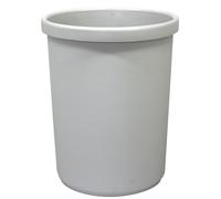 MM Metzger Mendle 2030900: Papelera, 33 litros - gris claro, diámetro mínimo/máximo: 290/335 mm, altura: 430 mm