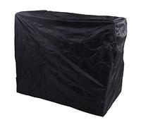 MMABEUTF para Cubierta de Parrilla, Material de poliéster 210D, Impermeable y a Prueba de Polvo, diseño Plegable, Cubierta de Barbacoa portátil con Bolsa de Almacenamiento para (l)
