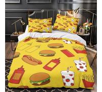 MMDASBVPE Escena de Pollo de Granja Funda de Edredón Cremallera Oculta 3 Piezas de poliéster Estampado 3D Incluye Fundas de Almohada Lavables Campo rústico Funda Edredon for Familia Double（200x200cm）