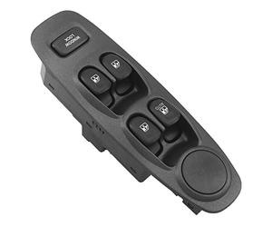 MNBHD Interruptor de Control de Ventana Cristal de Auto elevación del Interruptor de la Ventana eléctrica Regulador 93570-25005 Forma for el Hyundai Accent Elantra (Color Name : Black)
