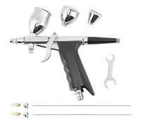 Mo Iwata Harder & Steenbeck Eclipse Doble Acción para Candy Body Tube 1/8 Hztyyier 0.8 1 Mm Batería 0.8 Gravity Spray Gun Aerógrafo 0.3Mm 0.5Mm 0.8Mm Nossles Cups Set Kit