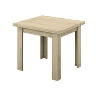 Mobelcenter - Mesa Cuadrada Extensible Logan - Cambrian - 90 x 90-180 cm (0596)