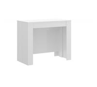 MOBELCENTER - Mesa de Comedor Consola Extensible Sistema Fuelle - 5 Posiciones - (Blanco) 0589