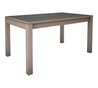 MOBELCENTER -Mesa de Comedor Extensible Isola 150/210x90 cm, Estilo Industrial, Roble, hasta 8 Personas (1646)