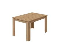 Mobelcenter - Mesa de Comedor Extensible Kendra - Mesa de Salón o Cocina - Medidas: Ancho: 140 cm x Fondo: 90 cm x Alto: 78 cm - Ancho Mesa Extendida: 190 cm (Roble Nodi) - (1367)