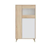 MOBELCENTER - Mueble Vitrina 3 Puertas Kikua Plus