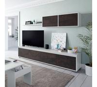 Salón Alida Blanco Artik (blanco Mate) - Óxido 200 X 43 X 40,7 Cm