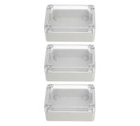 Mobestech Caja con Tapa Abatible Eléctrica Resistente Intemperie Transparente y Estructura Modular Expandible para Módulos de Seguridad Adecuado para Exteriores