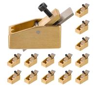 Mobestech Cepillo de Mano para Carpintería de 16mm, Herramienta de Luthier para Violín y Viola, Hecho a Mano Latón y Acero, Adecuado para Instrumentos Musicales de Madera