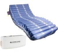 Mobiclinic Pro, colchón antidecubito con aire, 200x120x22, Mobi 4 Plus, 120 cm de ancho, fabricado en TPU y nylon, con 20 celdas de aire, para úlceras por presión de grado IV, color azul
