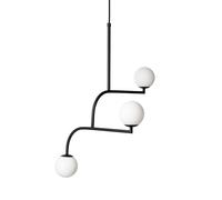 MOBIL 70 Lámpara Colgante Negro/Opal