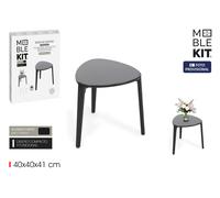 Moblekit Mesa de Centro Madera Black 40cm