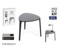 Moblekit Mesa de Centro Madera Black 48cm