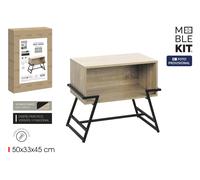 Moblekit Mesita Auxiliar MET-MADERA 50x33x45
