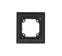 Mobotix Single Frame, Negro (MX-OPT-FRAME-1-EXT-BL)