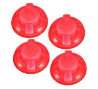 MOBUTOFU Cubierta Protectora de Plástico para Detector de Humos, Resistente Deformación, Portátil, 4 Piezas para Uso Residencial y Hotelero