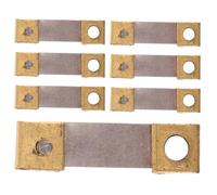 MOBUTOFU Mecanismo de Reloj Mecánico Fácil Instalación 7 Piezas para Precisión Medición del Material de Hierro Dorado Estilo Vintage Reloj de Repisa de Pie para Reparaciones DIY