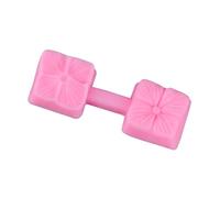 MOBUTOFU Molde de Silicona Flexible Diseño de Trébol Seguro para Microondas para Fondant Adecuado para Decorar Pasteles y Mousse de Flores
