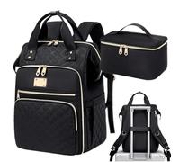 Mochila de almuerzo, mochila de trabajo con, bolsa de almacenamiento para laptop para mujeres y hombres, para el trabajo, diario, camping, oficina, senderismo, vacaciones, picnic, escuela