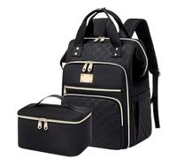 Mochila para el almuerzo - 43 x 30,5 x 22 cm grande para portátil con compartimento aislado, diaria para la escuela y la oficina, mochila de trabajo multiusos para estudiantes, mochila de