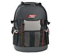 Mochila para herramientas MN-1 (L x An x Al: 39 x 19 x 49 cm, 33 l, Negro/Rojo)