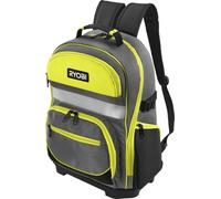 Mochila para herramientas Ryobi RSSBP1, capacidad de 20 kg, dimensiones 340 x 490 x 190 mm, peso 1,0 kg, fabricada en poliéster