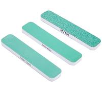 Modelcraft 3 lijadoras Extra Flexibles PAB1000, Color Verde y Blanco, 1,9 x 0,6 x 9 cm