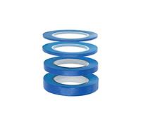 Modelcraft Cinta adhesiva flexible, paquete de cuatro unidades, azul, 1, 2, 3 y 6 mm