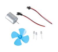 Modelo de generador de turbinas eólicas para enseñar el principio de generación de energía física y experimento de educación científica, motor paso a paso eléctrico, scooter