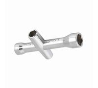 Modelo de Llaves Cruzadas Llave de Metal Resistente para Tornillos y Tuercas M2 M2.5 M3 M4 Ideal para Autos y Aviones RC Tamaño Portátil