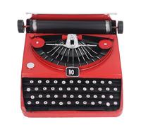Modelo de Máquina de Escribir Vintage Hecha a Mano con Encanto Retro, Ideal para Decoración del Hogar o la Oficina