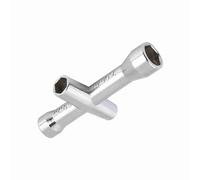Modelo Multifuncional Llaves Cruzadas Herramienta de Metal Duradera para Tornillos y Tuercas M2 M2.5 M3 M4 Práctico Uso en Automóvil de Avión RC Tamaño Pequeño