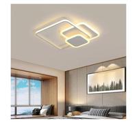 Modern Simple Bedroom LED Ceiling Lamp Black White Study Children's Room Chandelier Home Decor Lustre Living Lights