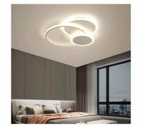 Modern Simple Bedroom LED Ceiling Lamp Black White Study Children's Room Chandelier Home Decor Lustre Living Lights