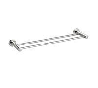Moderno toallero de metal independiente con 4 barras, soporte para toallas de baño que ahorra espacio para el hogar y la oficina, diseño elegante, organizador de toallas funcional, duradero y fácil de