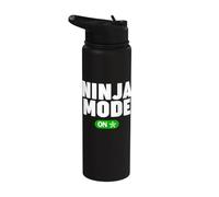 Modo Ninja Star Ninja activado Stainless Steel Insulated Water Bottle
