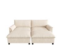 Modular Cloud-Sofá-seccional, Beige Aosom España