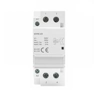 Modular Contactor 2P 40A 63A 2NO Or 2NC Or 1NO1NC AC220V 230V 1pcs(2P 40A 1NO1NC 220V)