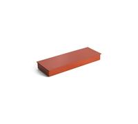 Modular Rectangular Bajo Recipiente Grande Rust