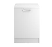 Módulo bajo uno de 60cm 1 puerta blanco mate