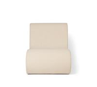 Ferm Living Sofá modular Rouli center module pure bouclé Off-white