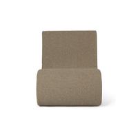 Ferm Living Sofá modular Rouli center module pure bouclé Sand