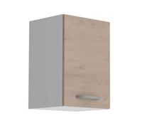 Módulo cocina superior eko estrecho roble jackson y blanco 40x35 cm