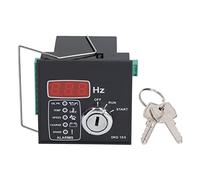 Módulo controlador de generador electrónico Panel de control automático Controlador de motor diésel multifuncional para de comunicaciones de energía marina ABS 8x7.3x5.7cm 242g
