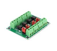 Módulo Convertidor de Voltaje Aislado con Optoacoplador para Control de 3,3 V o 5 V a Salida de,6-24, Fuerte Adaptador Antiinterferencias para Conducción de Alto Voltaje, Placa de