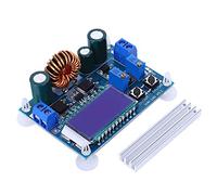 Modulo Convertidor Step Up Down con Pantalla LCD Digital - Voltaje 0.5-30V y Corriente Ajustable hasta 4A - Control ON/Off, Protección Anti - Reversa y Anti - Backflow para